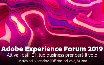 Prisma è partner ufficiale di Adobe Experience Forum 2019 Milano