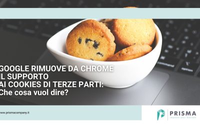 Google rimuove da Chrome il supporto ai cookies di terze parti: Che cosa vuol dire?