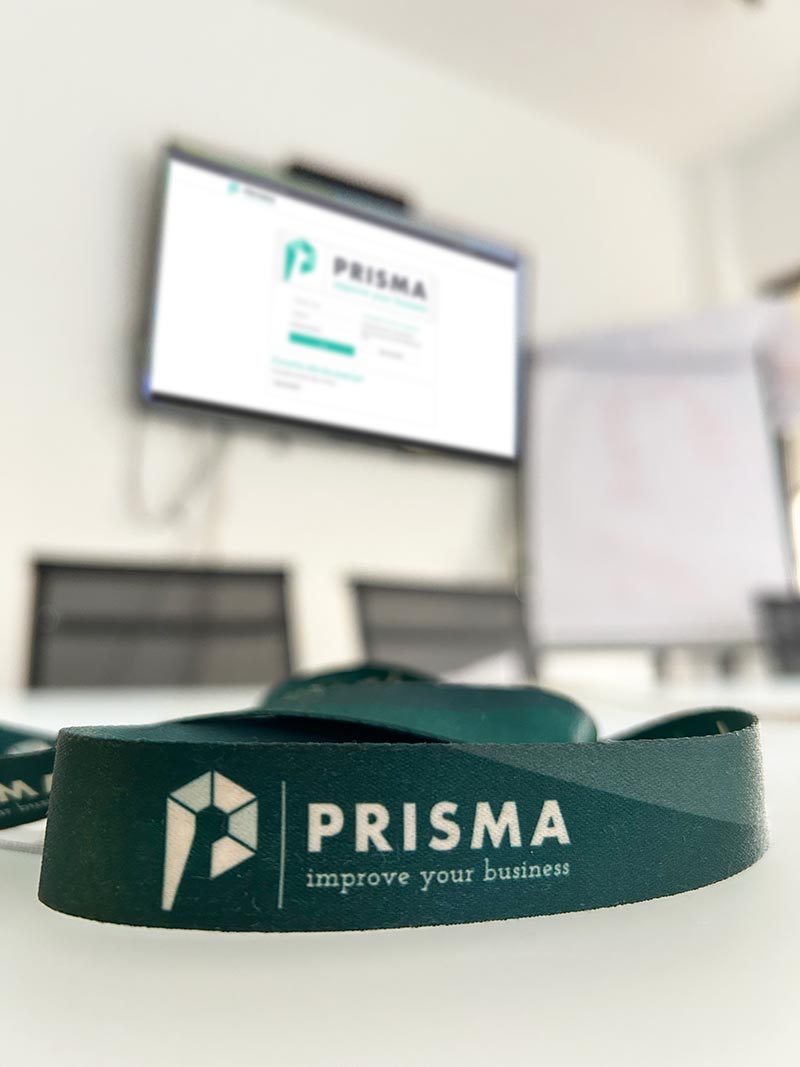 Prisma e-learning, immagine evocativa del login