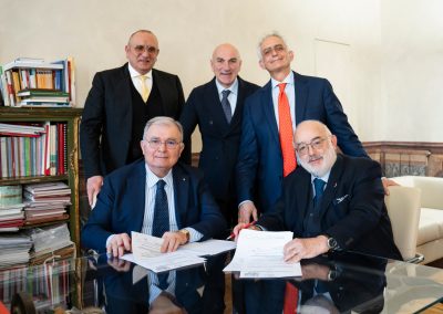 ITS University, i rappresentanti di Università Mercatorum e Fondazione ITS Mask Academy