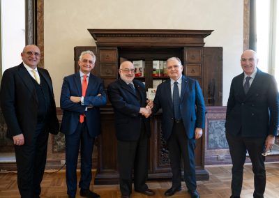 ITS University, i rappresentanti di Università Mercatorum e Fondazione ITS Mask Academy