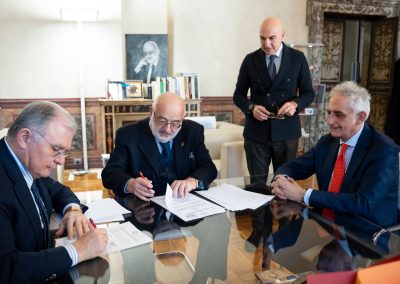 ITS University, i rappresentanti di Università Mercatorum e Fondazione ITS Mask Academy