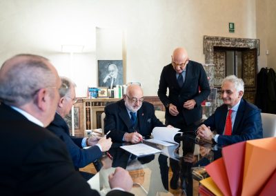 ITS University, i rappresentanti di Università Mercatorum e Fondazione ITS Mask Academy