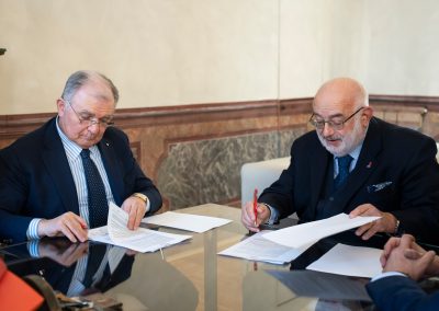 ITS University, i rappresentanti di Università Mercatorum e Fondazione ITS Mask Academy