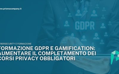 Formazione GDPR e gamification: aumentare il completamento dei corsi privacy obbligatori